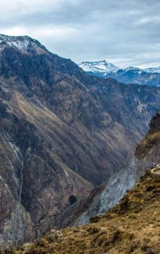 Cañón del Colca Cañón del Colca desde Argentina